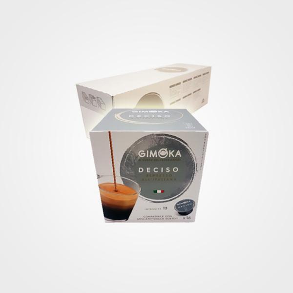Kaffeekapseln kompatibel Dolce Gusto Espresso Deciso 16 Kapseln