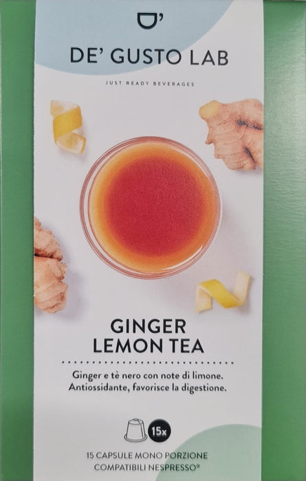 Ginger Lemon Tea compatibile Nespresso 15 capsule