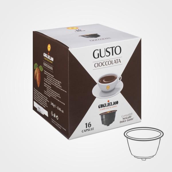 Capsules de café compatibles avec Nescafé Dolce Gusto Chocolate 16 capsules