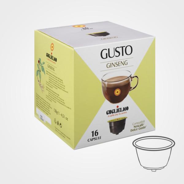 Kaffeekapseln kompatibel Nescafé Dolce Gusto Ginseng 16 Kapseln
