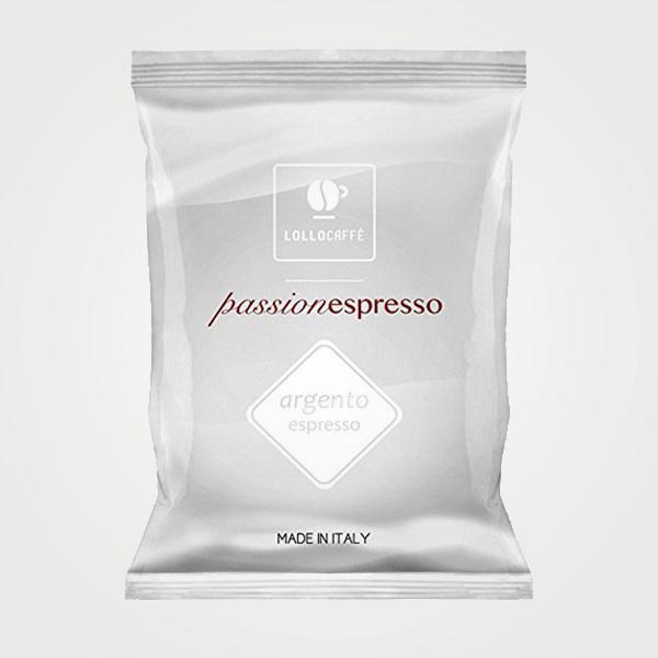 Caffé capsule compatibili Nespresso * Miscela Argento 100 cps