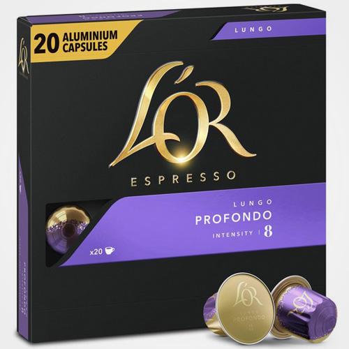 Caffè capsule compatibili Nespresso * Profondo 20 cps – Mokashop Switzerland