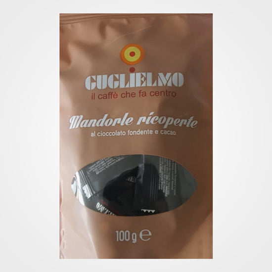 Almonds covered with Guglielmo chocolate 100 g