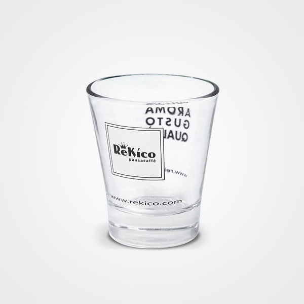Rekico tasses à café en verre 6 pièces