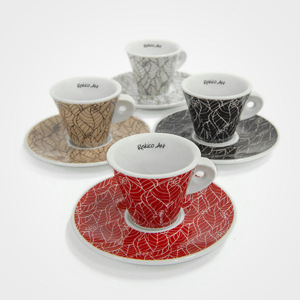 Rekico Art coffee cups 4 pcs