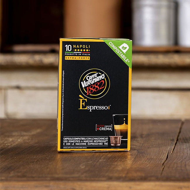 Kaffeekapseln kompatibel mit Nespresso Napoli Qualität 10 Stk