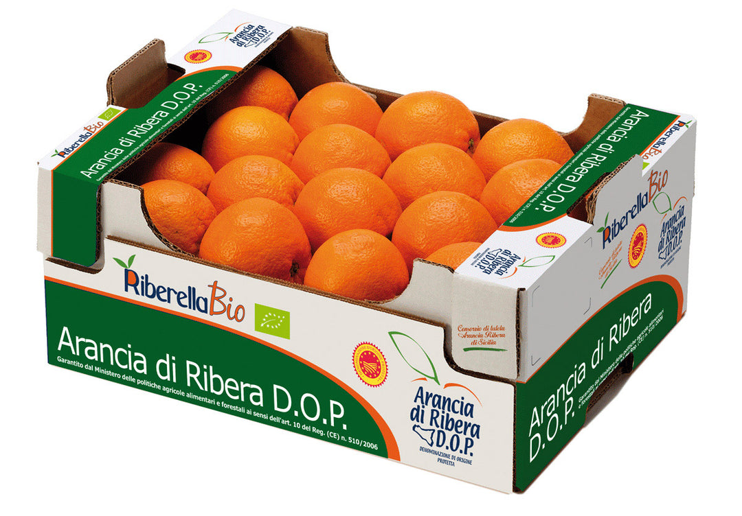 Original untreated RIBERA PDO ORANGES from Sicily