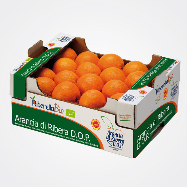 Original untreated RIBERA PDO ORANGES from Sicily