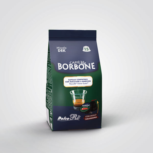Coffee capsules compatible with Nescafè Dolce Gusto Blend Dek 90 capsules