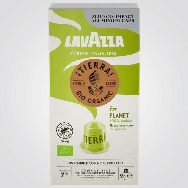 Kaffeekapseln Nespresso * kompatibel ¡Tierra! Für Planet 10 Kapseln